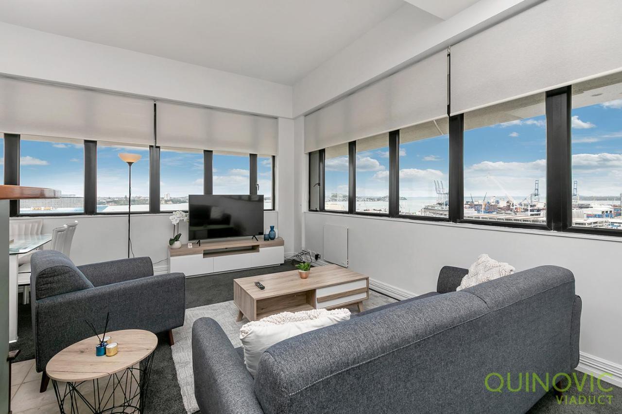 Qv Water View Britomart Apartment With Wifi -557 Оукланд Екстериор снимка