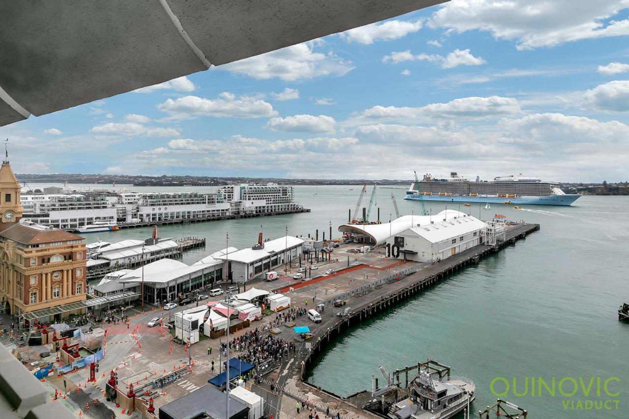 Qv Water View Britomart Apartment With Wifi -557 Оукланд Екстериор снимка
